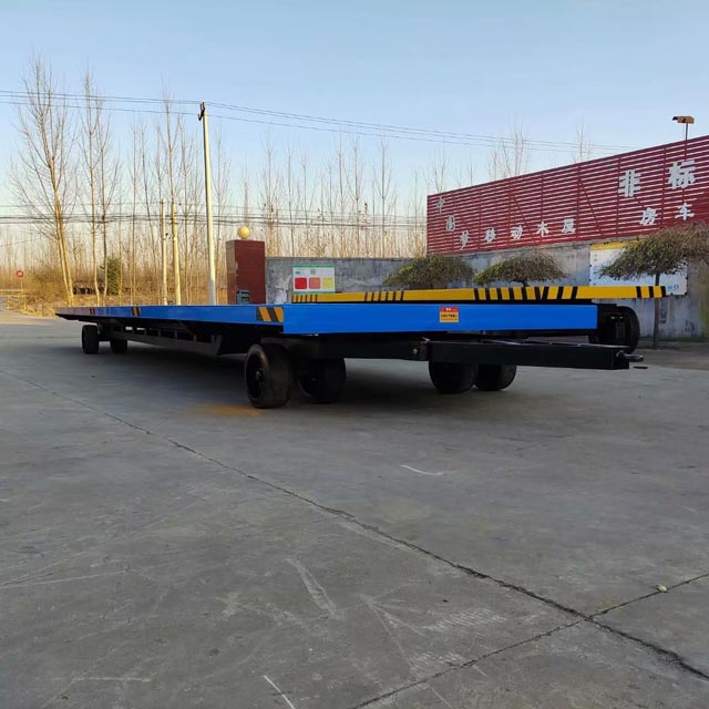 12米八輪平板拖車(chē)