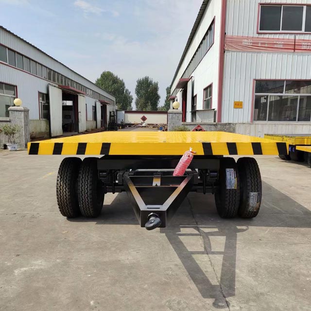 22噸挖機平板拖車