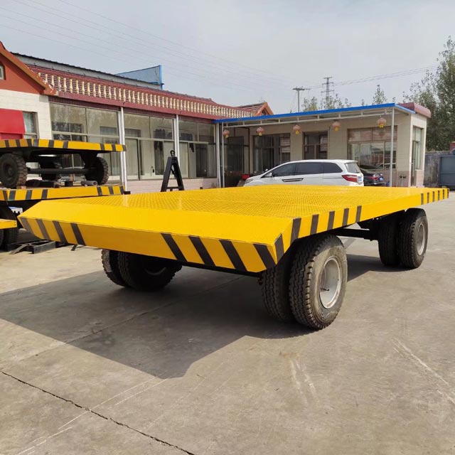 22噸挖機平板拖車